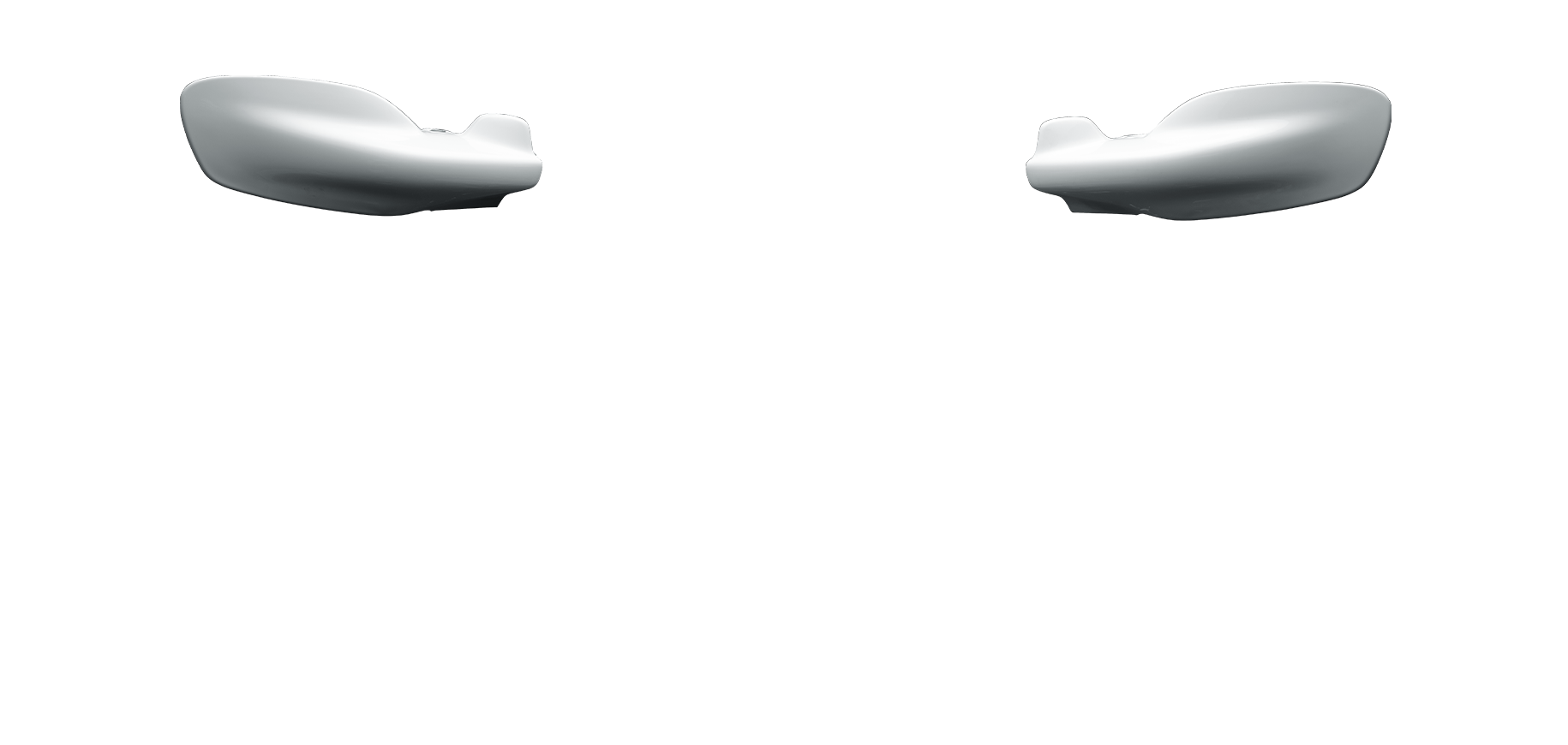 Layer handguards white