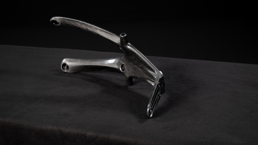 Carbon fiber licence plate holder SM