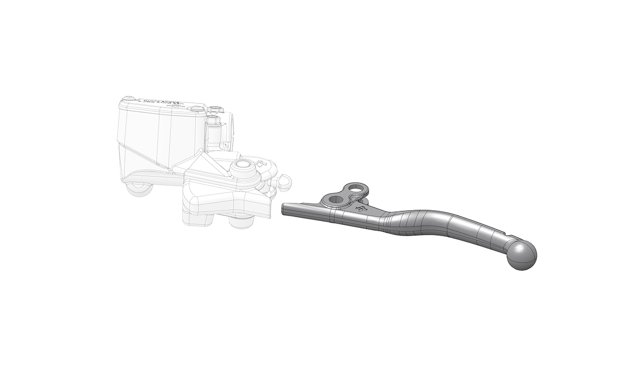 Formula rear hand brake lever