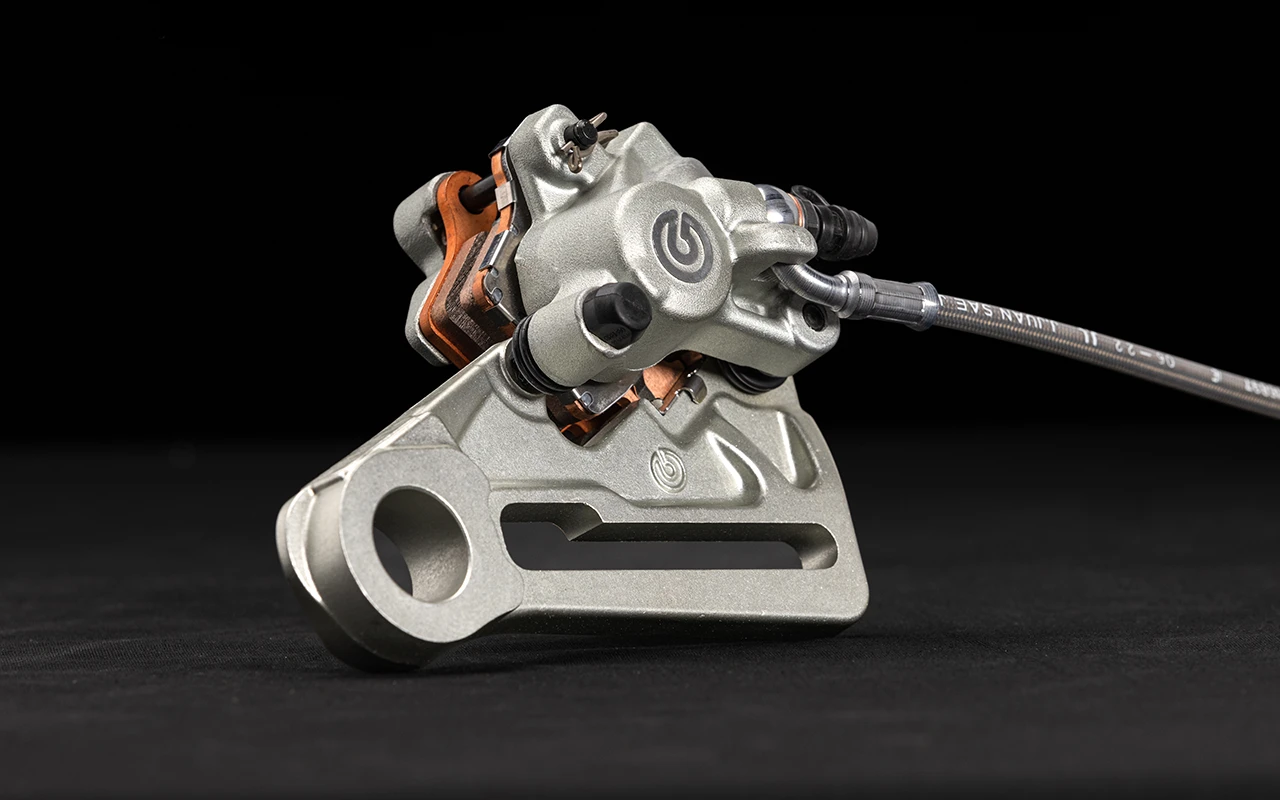 Rear brake caliper