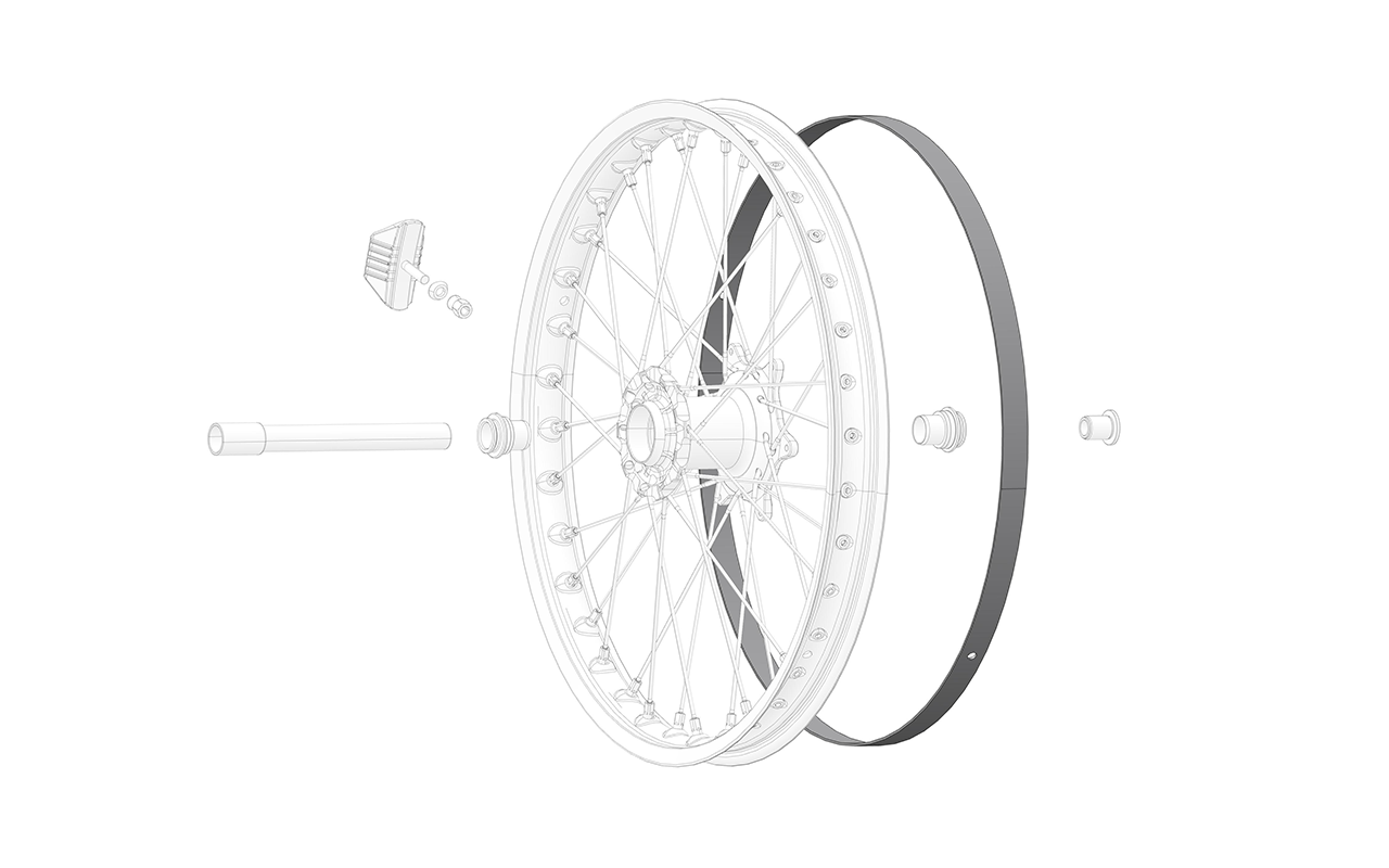 21" Rim band