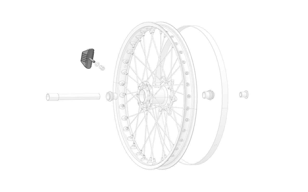 1.60" Rim lock