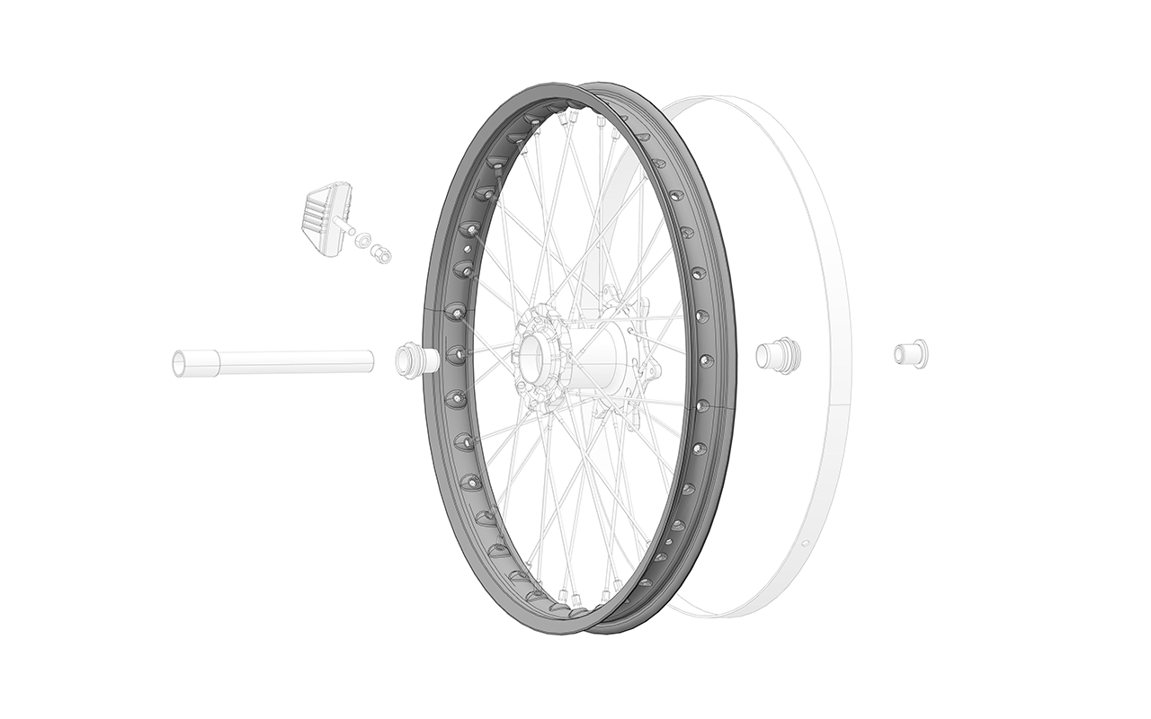 1.6x21" Front rim