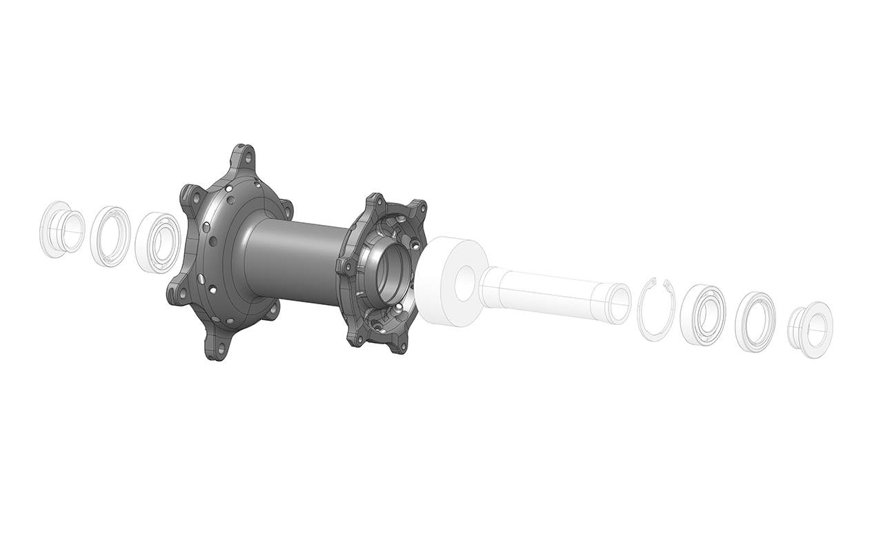Rear hub