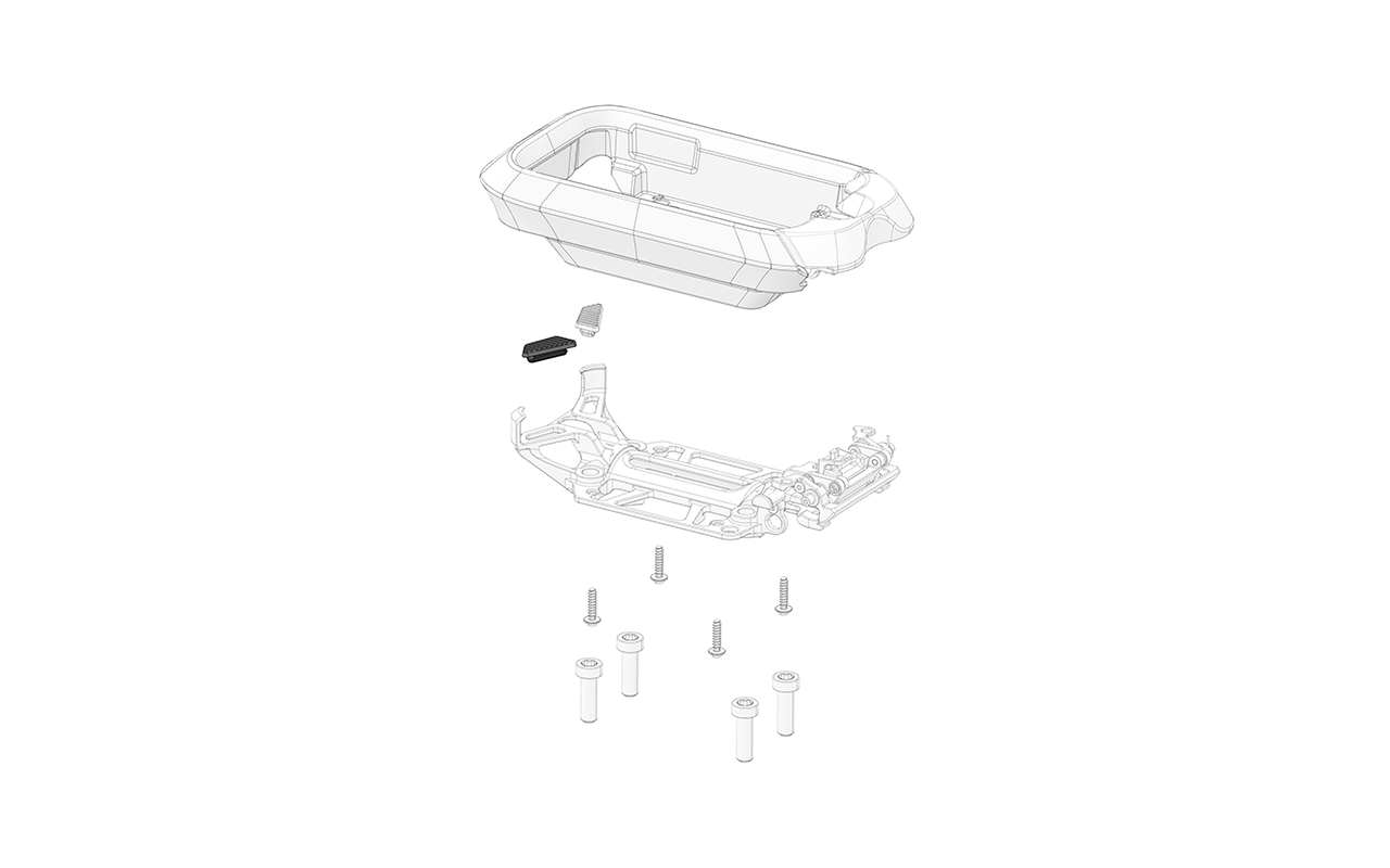 Upper phone support pad