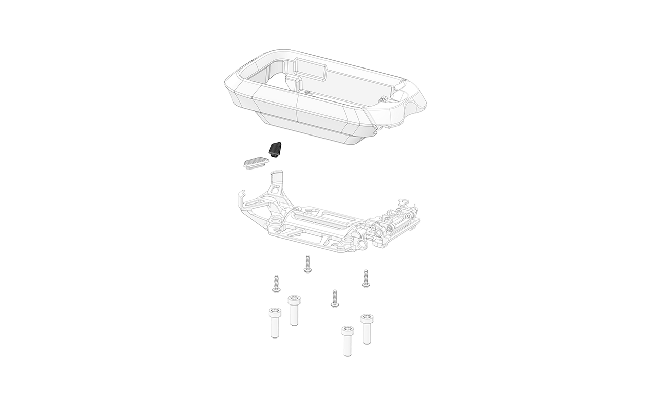 Lower phone support pad