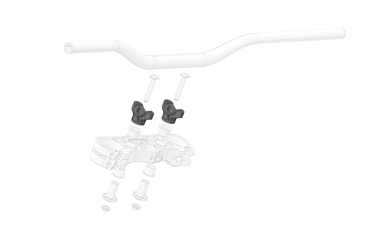 Lower handlebar bracket
