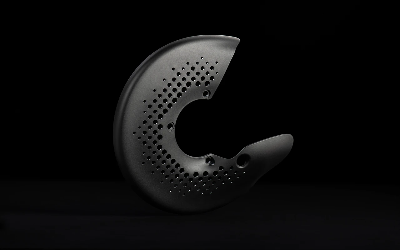 Front disc guard