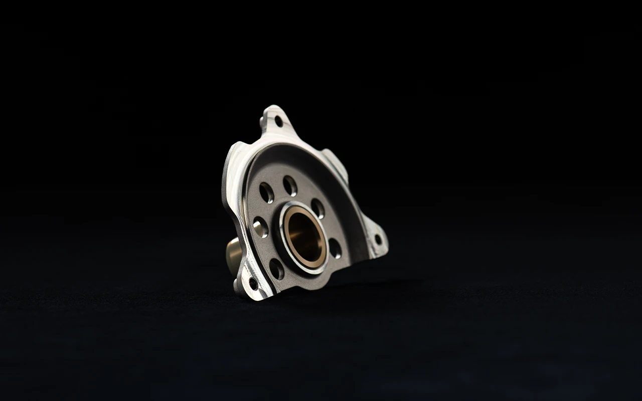 Front disc guard holder