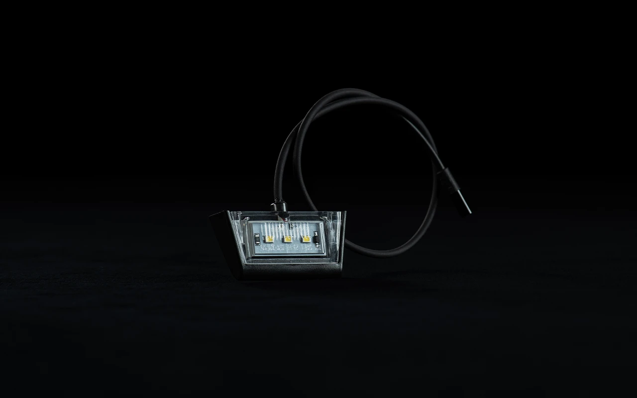 License plate light